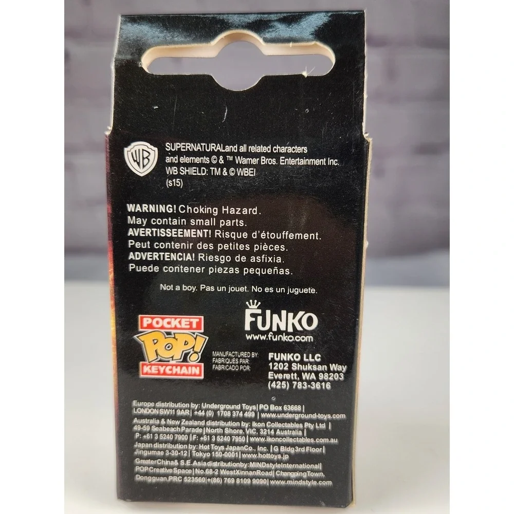 Funko Pocket Pop! Keychain Supernatural Join The Hunt Dean Vinyl Figure ~ NEW